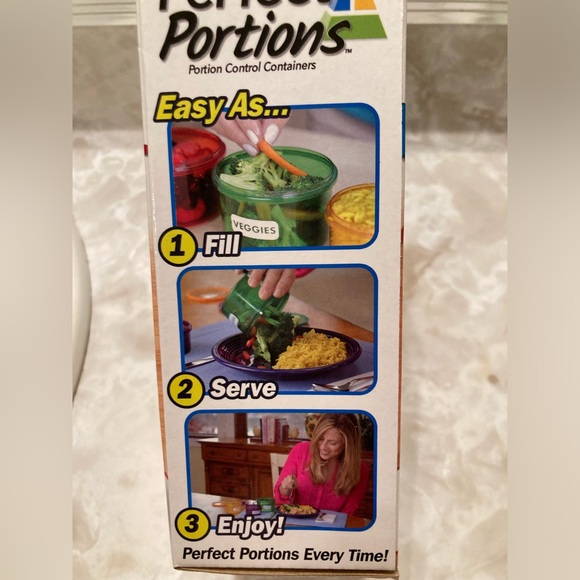 PERFECT PORTIONS 14 pc Portion Control Containers Meal Plan & Recipe Guide - Picture 8 of 8